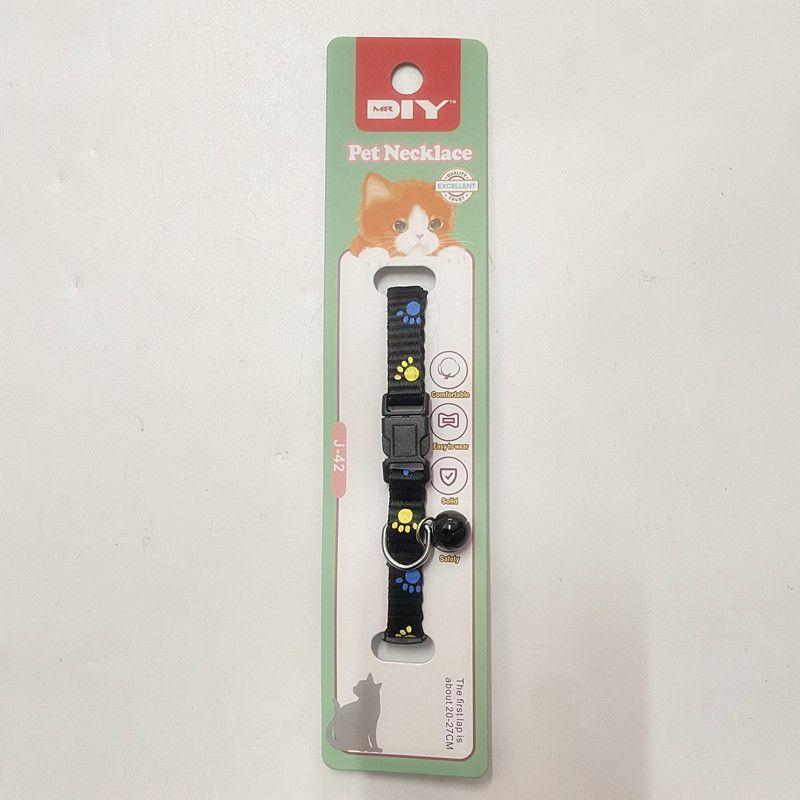 Producent Pies Pojedynczy Dzwonek Odcisk Łapy Kot Klamra Popularna Obroża_voghion.com