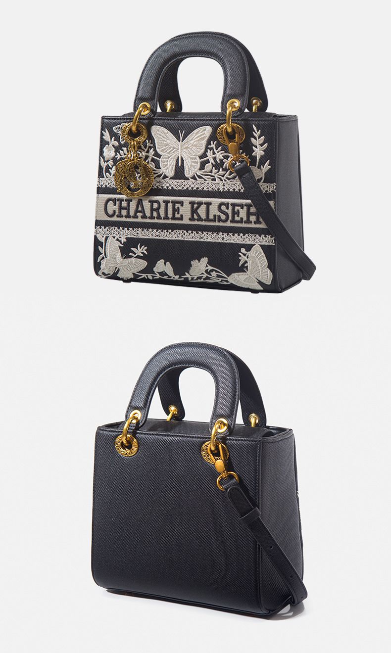 Geschenk Freundin Diana, Schultergeschenktasche für Qixi, Damentasche, 2024 Stickereihandtasche, tägliches Pendeln_voghion.com