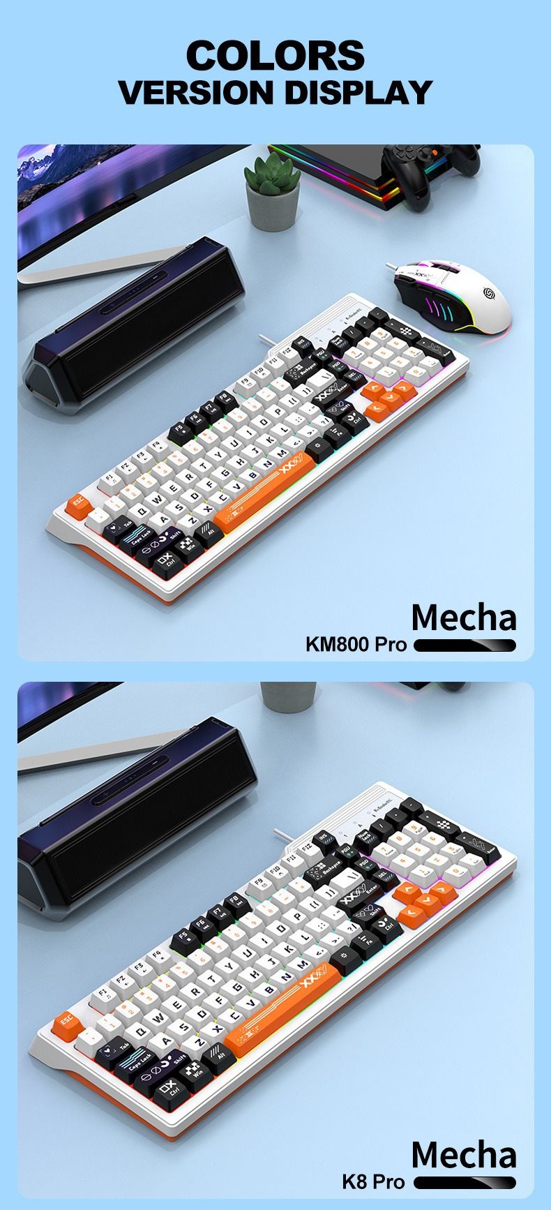 Office Wired Gaming Electronic Sports Keyboard And Mouse_voghion.com