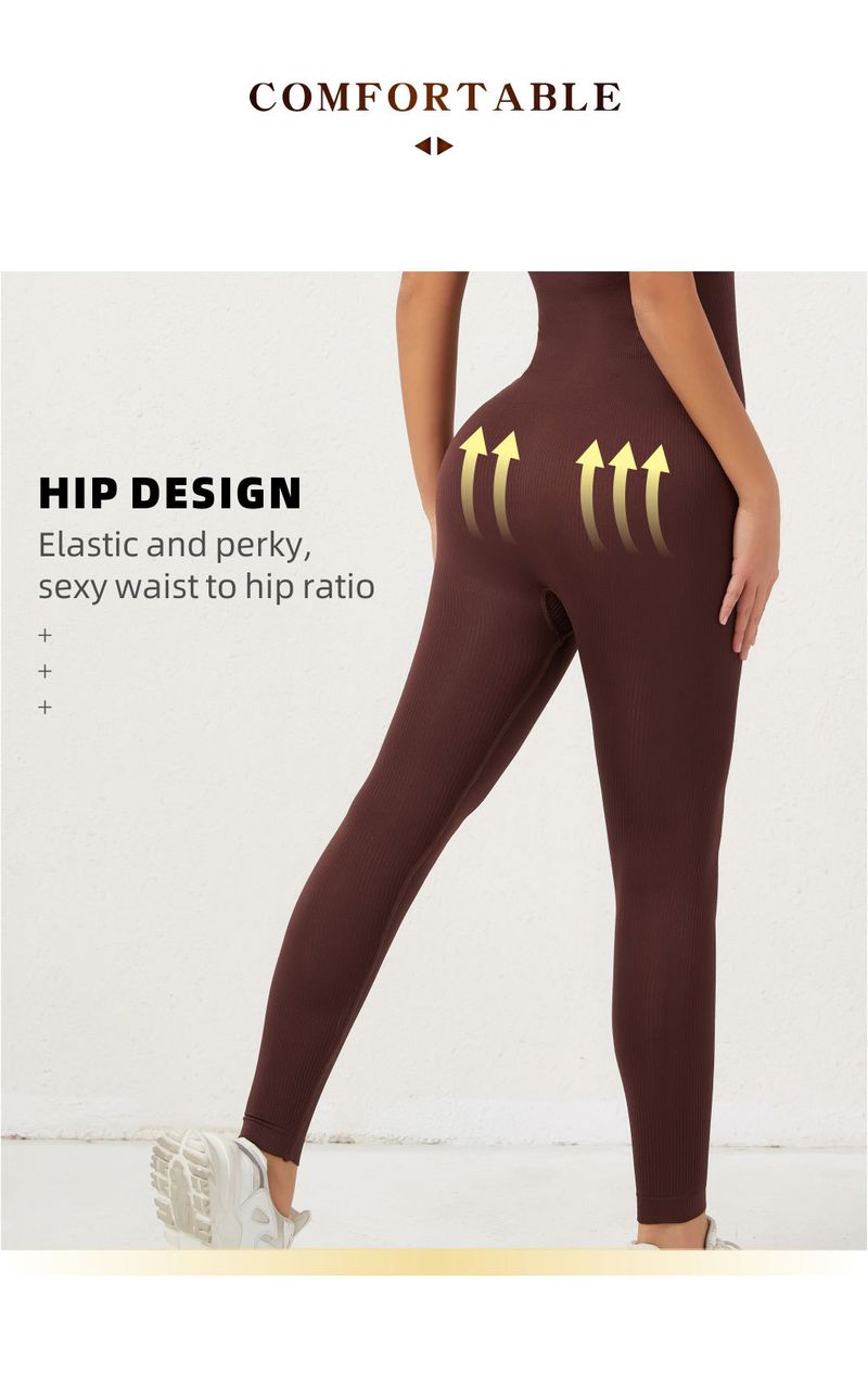 Shaping Postpartum Waist Trainer Body Shaper Butt Lifter Chest Support Push Up Long Pants Tight Bodysuit_voghion.com