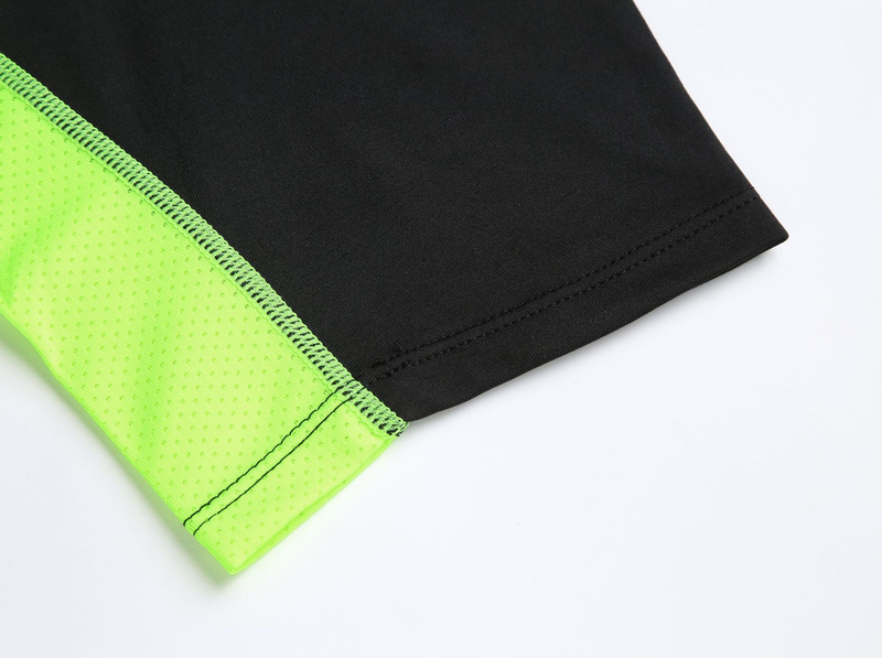 Vêtements pour hommes exercice musculaire vêtements de fitness élastiques deux ensembles de collants à séchage rapide pour hommes vêtements d'entraînement de course à sec_voghion.com