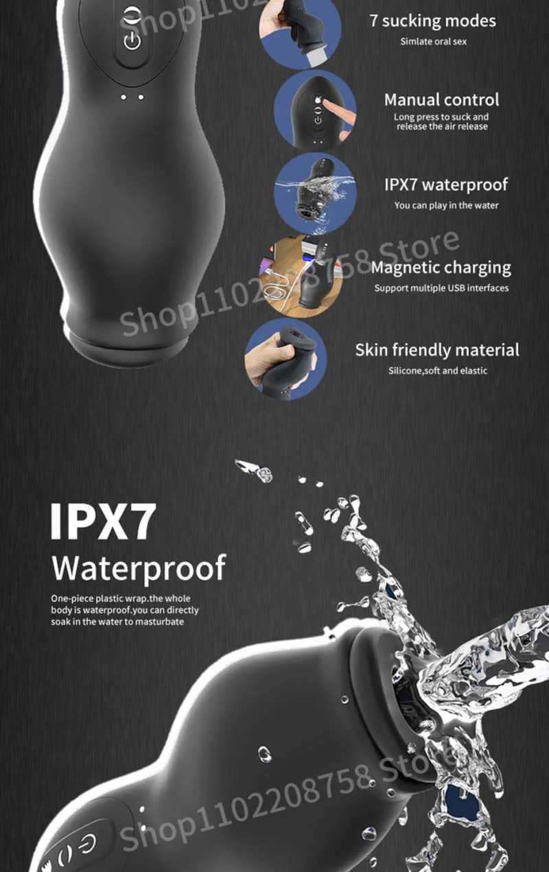 Giocattolo Massaggiatore Sesso Masturbatore Automatico Coppa Maschile Ritardo Allenatore Pennis Stimolatore Aria Succhiare hine Annuncio_voghion.com
