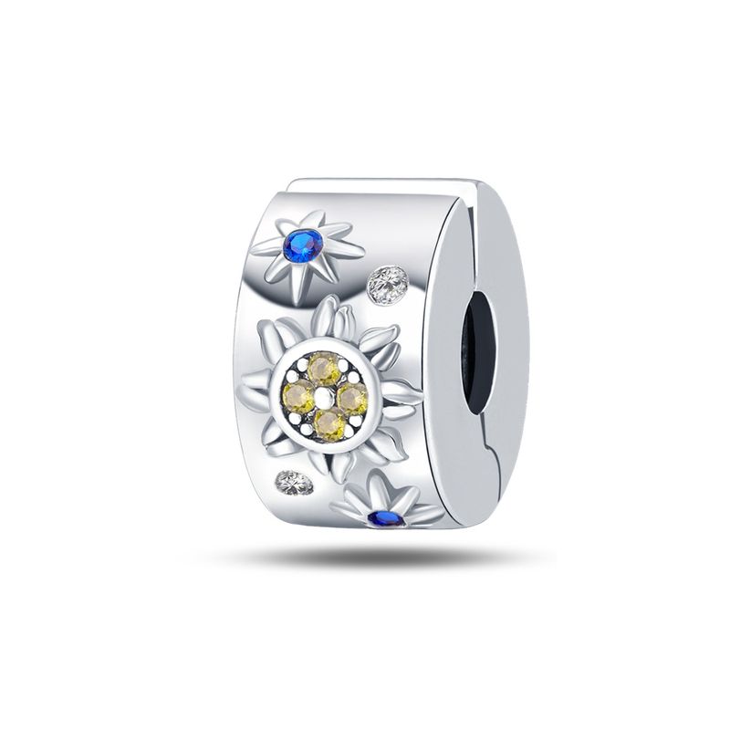 Gioielli da donna in argento 925 placcato in rame, di alta qualità, con ciondolo a forma di stella e luna, adatti per la creazione di bracciali e collane fai da te._voghion.com