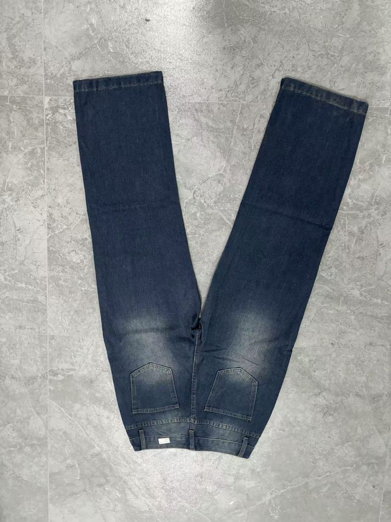 Vêtements pour femmes Pantalons larges droits décontractés à la mode rétro pour femmes Jeans populaires pour femmes_voghion.com