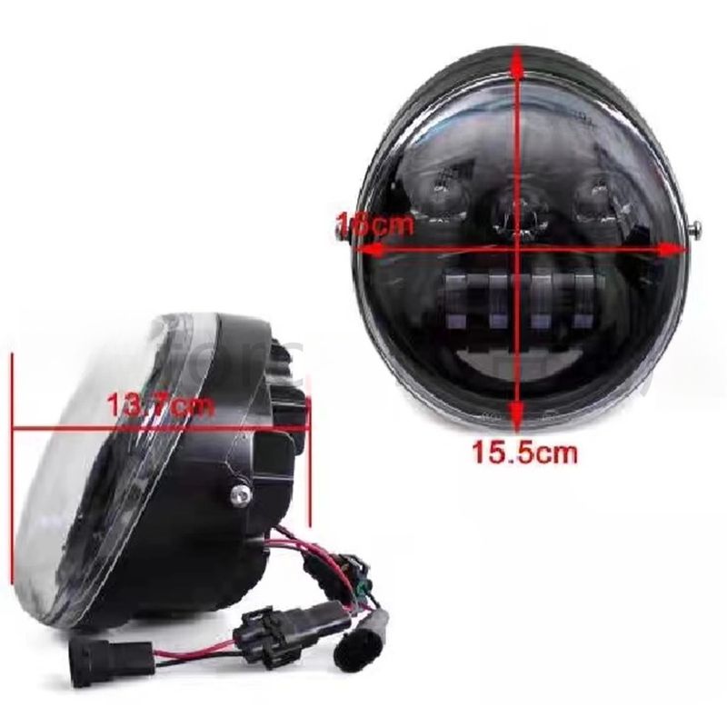 Motorrad LED Scheinwerfer DRL Schalten Singal Für Harley V ROD VRod VRSC VRSCA VRSCDX 2002-2017 VRSCSE VRSCSE2 VRSCR VRSCX VRXSE_voghion.com