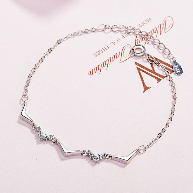 Small fresh Mori art diamond hand jewelry accessories_voghion.com