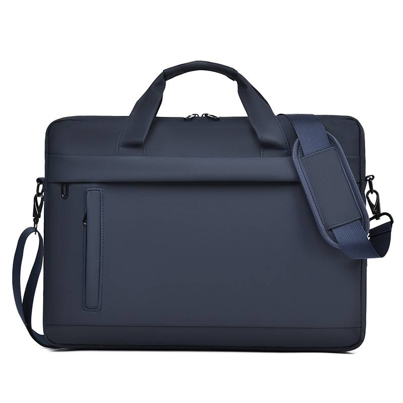 Unisex men's laptop bag briefcase large capacity business notebook bag simple crossbody laptop bag_voghion.com