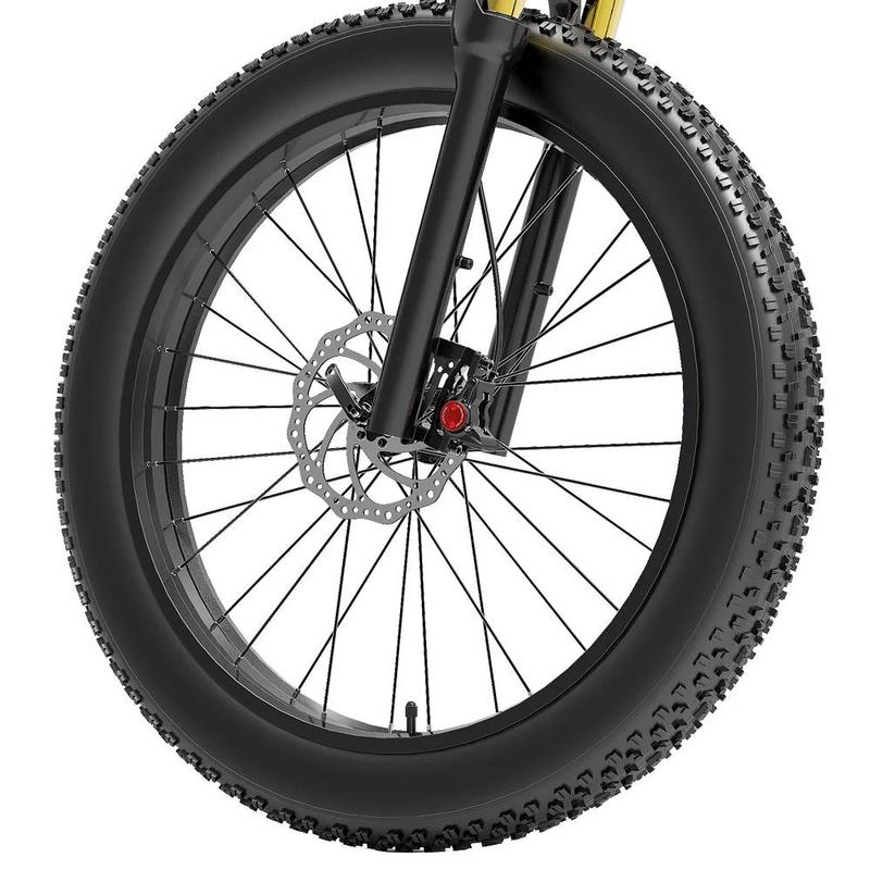 Bezior X-PLUS Elcykel 26" Fat Tire Electric Mountain Folding Bike 1500W 48V 17,5Ah_voghion.com
