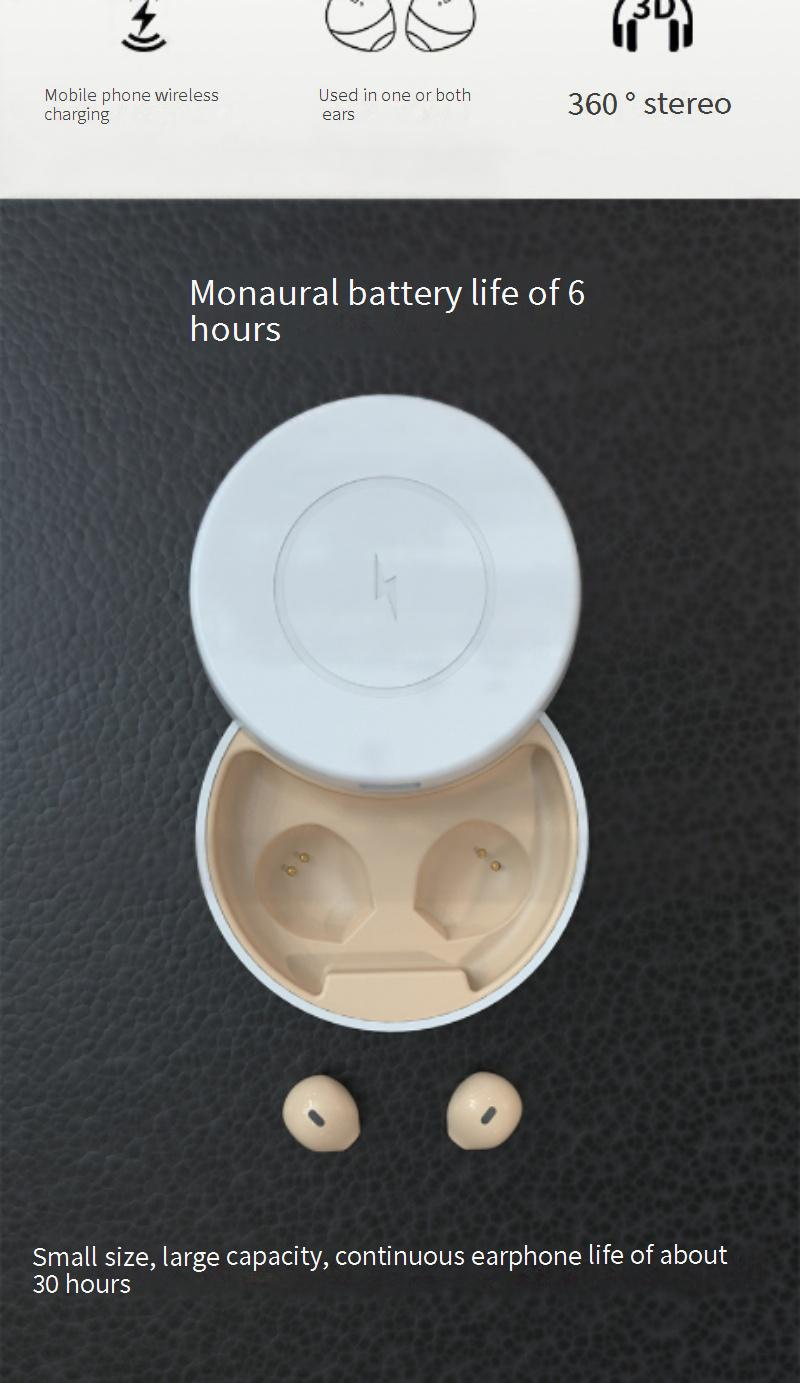 Bluetooth Headphones Business Tws Bluetooth Headset Large Power Wireless Charging Headset In Ear Private Model Mini Non In Ear_voghion.com