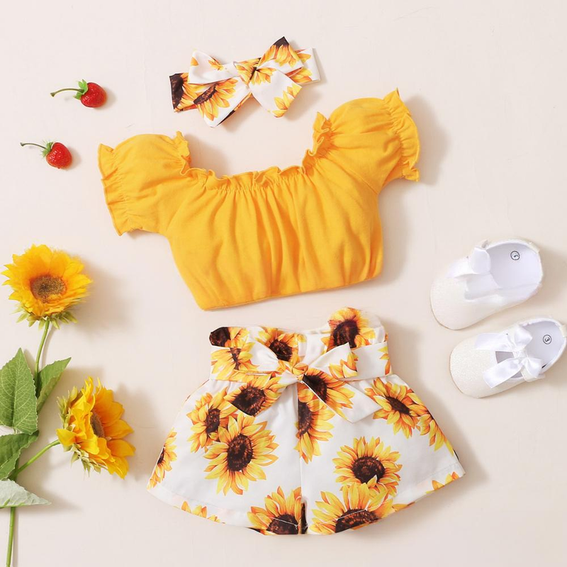 Top a maniche corte con fiocco per mamma e bambini, pantaloncini, pantaloni e completi_voghion.com