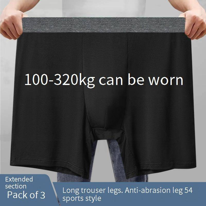 Men's Underwear Large Size Sports Briefs Boxer Briefs High Waisted And Long Running Pants That Are Sweat Absorbent Breathable And Wear Resistant_voghion.com