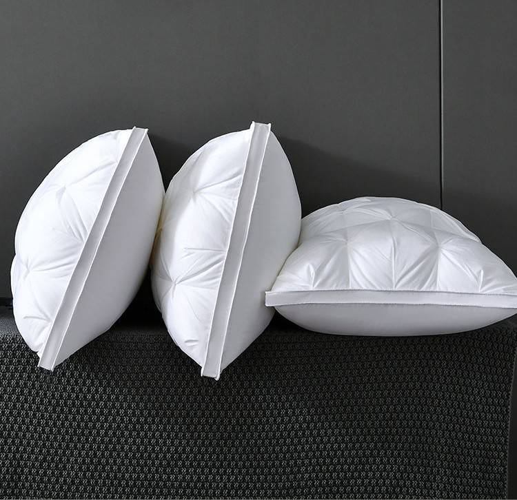 Cuscini morbidi per dormire profondamente, cuscini di supporto per il letto, cuscini alternativi in soffice piuma_voghion.com