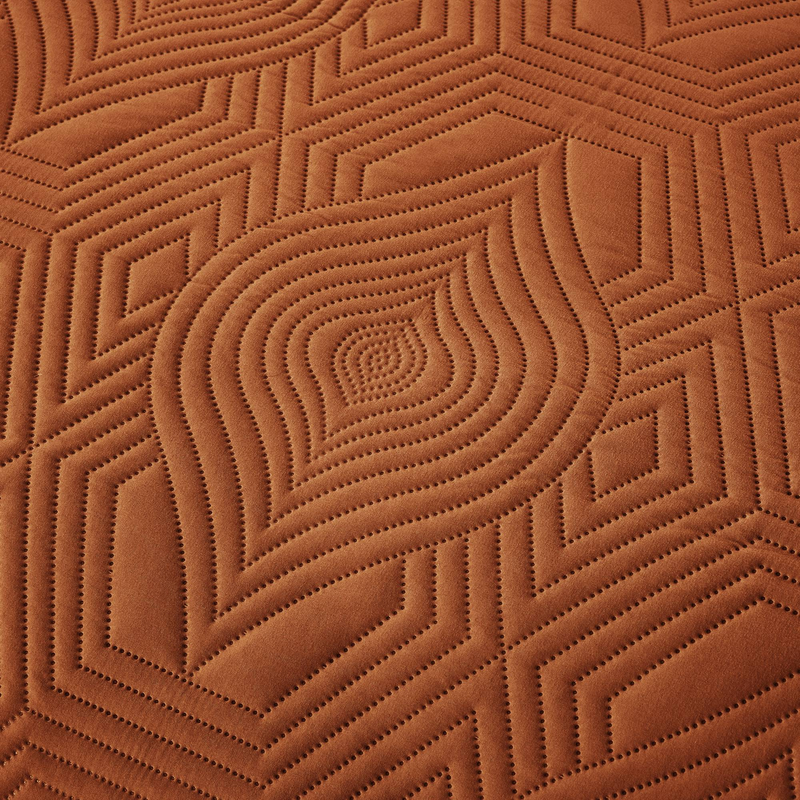 Set con bordo curvo in stile CG19, adatto per camere da letto e soggiorni (1 copriletto + 2 federe, senza anima per piumone o cuscino)_voghion.com