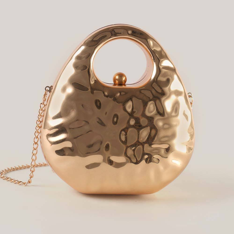 Borsa a mano in acrilico alla moda da donna - Elegante pochette da sera con tracolla a catena, borsa tote alla moda per l'uso quotidiano, borsa da sera per celebrità_voghion.com