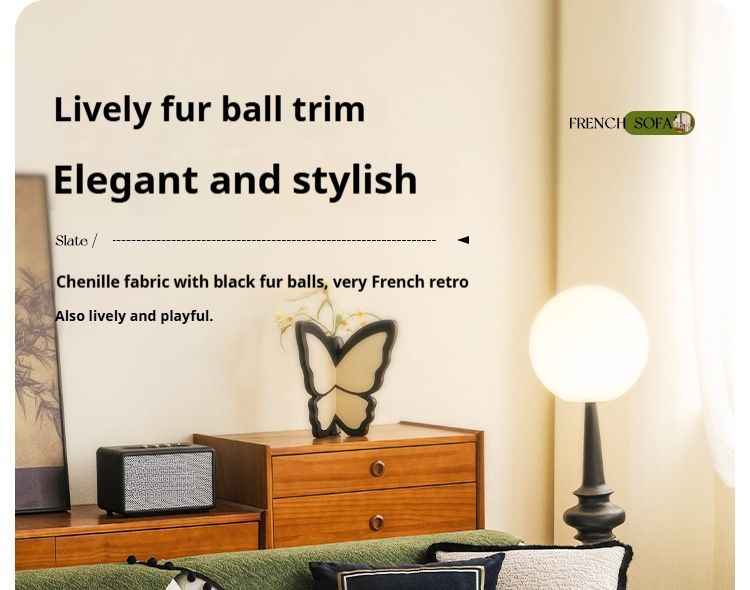 Chenille-Sofakissenbezug – Hochwertiges, rutschfestes Einteiler-Design (Vintage-Grün, Creme, Beige und mehr)_voghion.com