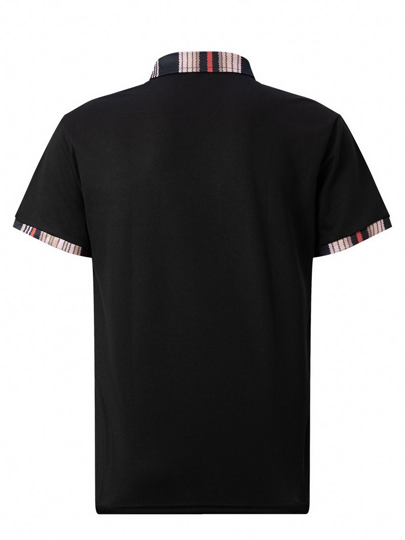 New Summer Fashion Button Polo Summer 3d Printed White Golf Short Sleeve Polo Business Casual Polo Streetwear Men Polo Shirt_voghion.com
