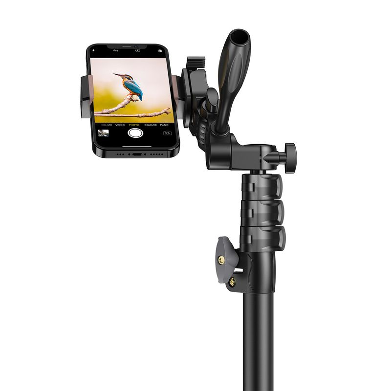 Camera & Photo outdoor mobile phone live broadcast with pan tilt travel shooting SLR portable professional floor selfie stick tripod_voghion.com