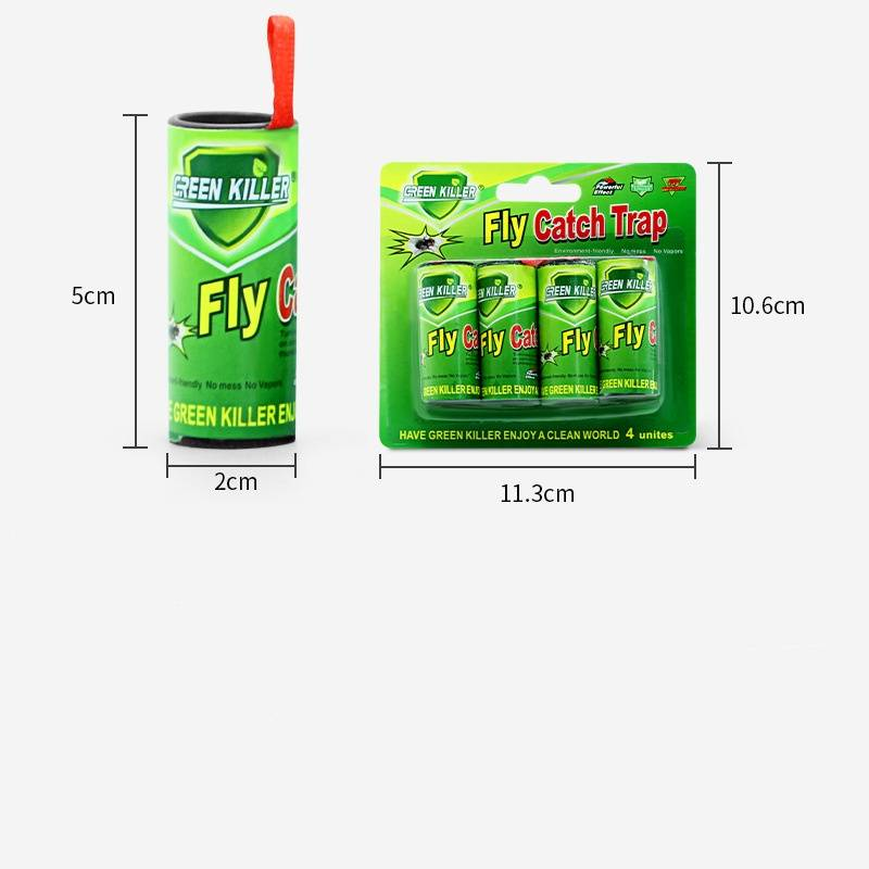 Fly Roll Sticky 1pc Paper Trap Sticky Roll Powerful Adhesive Insects_voghion.com