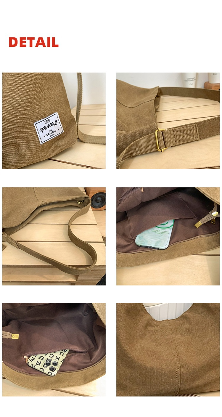 Tasche aus gewaschenem Canvas, modische Umhängetasche für Paare, modische All-in-One-Umhängetasche mit großer Kapazität für Männer_voghion.com