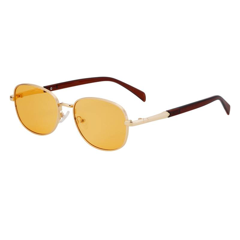 Uudet eurooppalaiset ja amerikkalaiset laatikkoaurinkolasit, naisten persoonallisuuden trendikkäät katutyyliset aurinkolasit._voghion.com