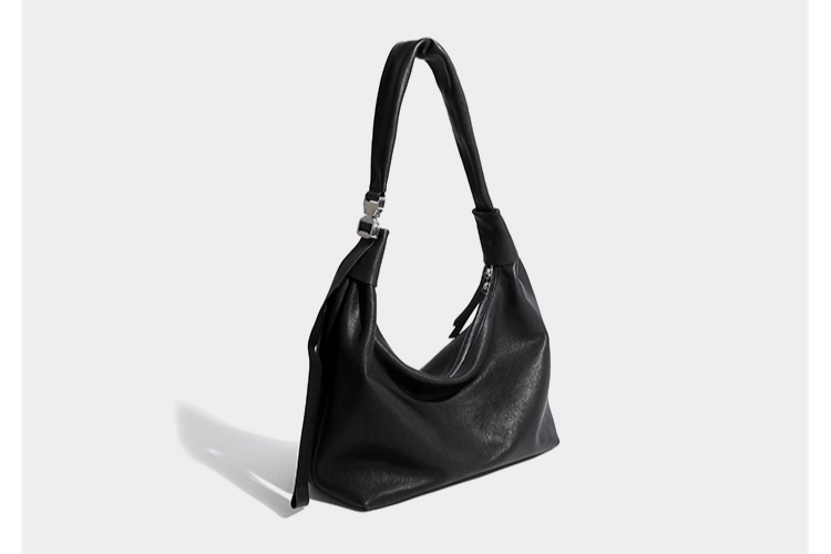 Herrentaschen: Es ist Freiheit. Lazy Style, weiches Leder, Herren-Umhängetasche, neues Nischendesign, große Kapazität, Knödeltasche, Trend_voghion.com