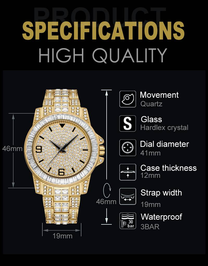 Women's Elegant Diamond Quartz Watch With Sparkling Crystal Bezel, Waterproof Stainless Steel Band, Fashionable Minimalist Design For Daily Wear_voghion.com