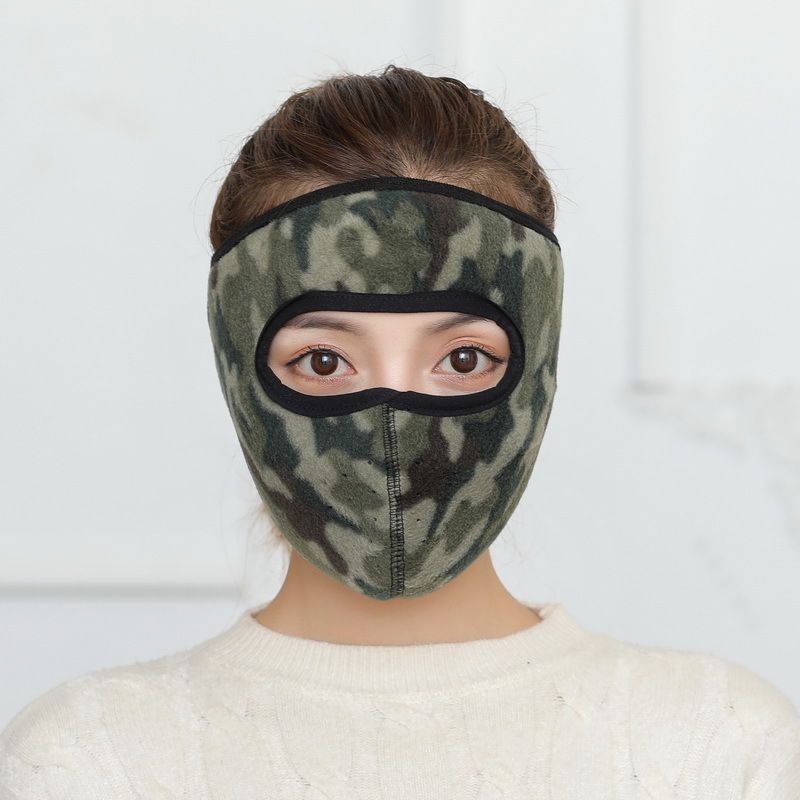 LazyZoom Winter Warm Damen, Nackenschutz, Verdickte Maske mit Abdeckungen, Gehörschutz für Herren, Radfahren, Winddicht, Kältefest,_voghion.com