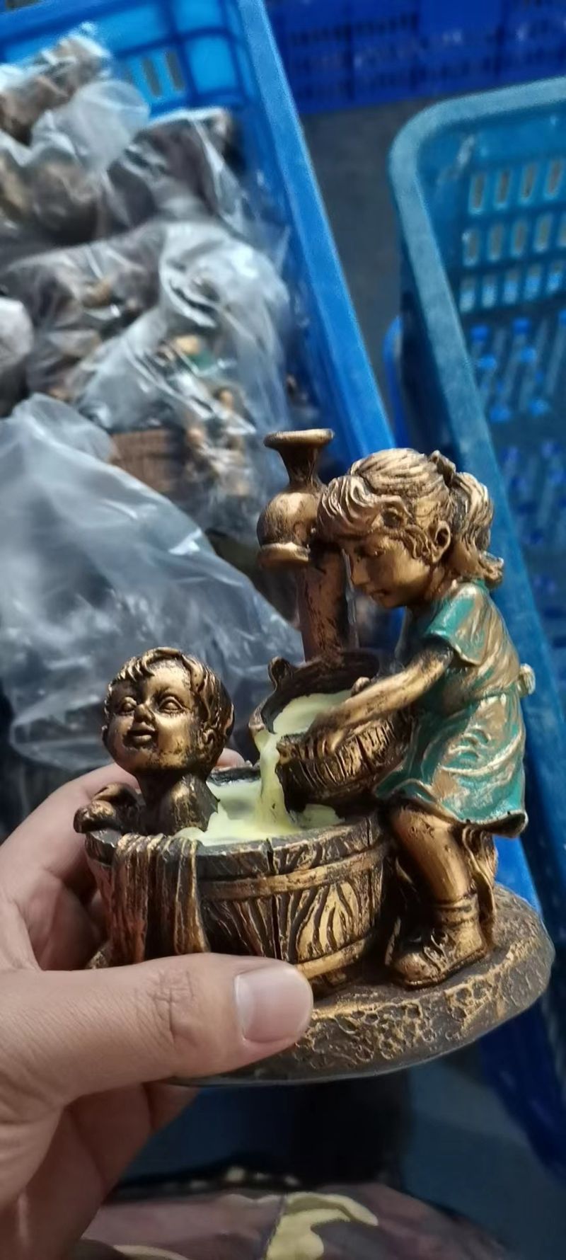 Nova ročna dela iz smole, skulpture v vrtnem parku, okraski za fantke in punčke_voghion.com