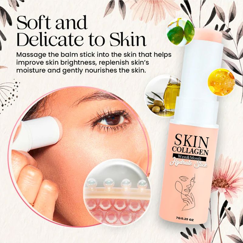 West&Month Skin Collagen Hydrate Stick, Moisturize And Lighten The Fine Neck Lines And Tighten The Skin_voghion.com
