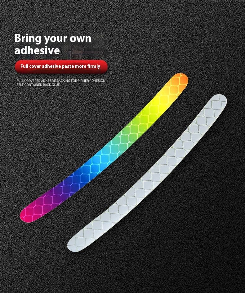 Autocolant reflectorizant colorat pentru butucul roții, autocolant reflectorizant universal pentru biciclete electrice, bandă reflectorizantă autoadezivă_voghion.com