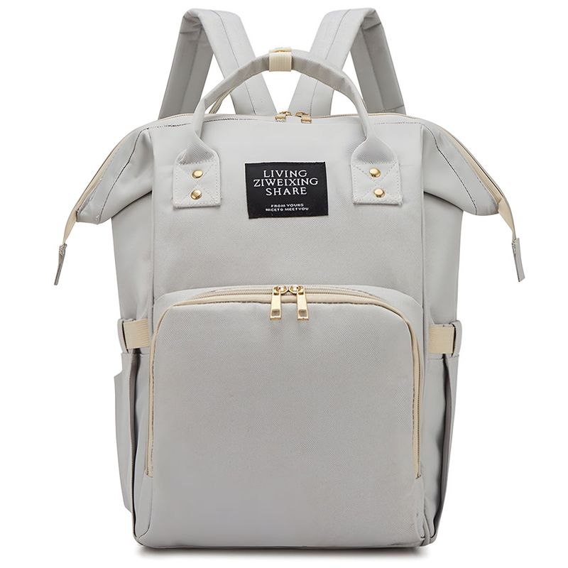 Nappy Backpack Bag Mummy Large Capacity Bag Mom Baby Multi-Function Waterproof Outdoor Travel Diaper Bags_voghion.com