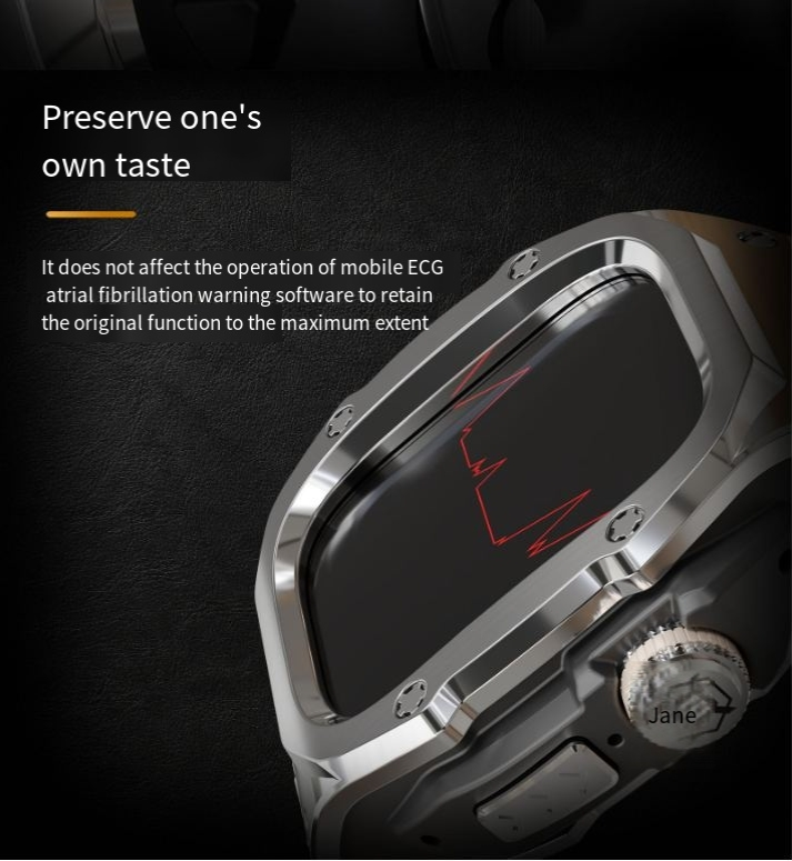 for Aple iWatch Ultra universal 49MM metall fallsikker klokkebeskyttelse_voghion.com