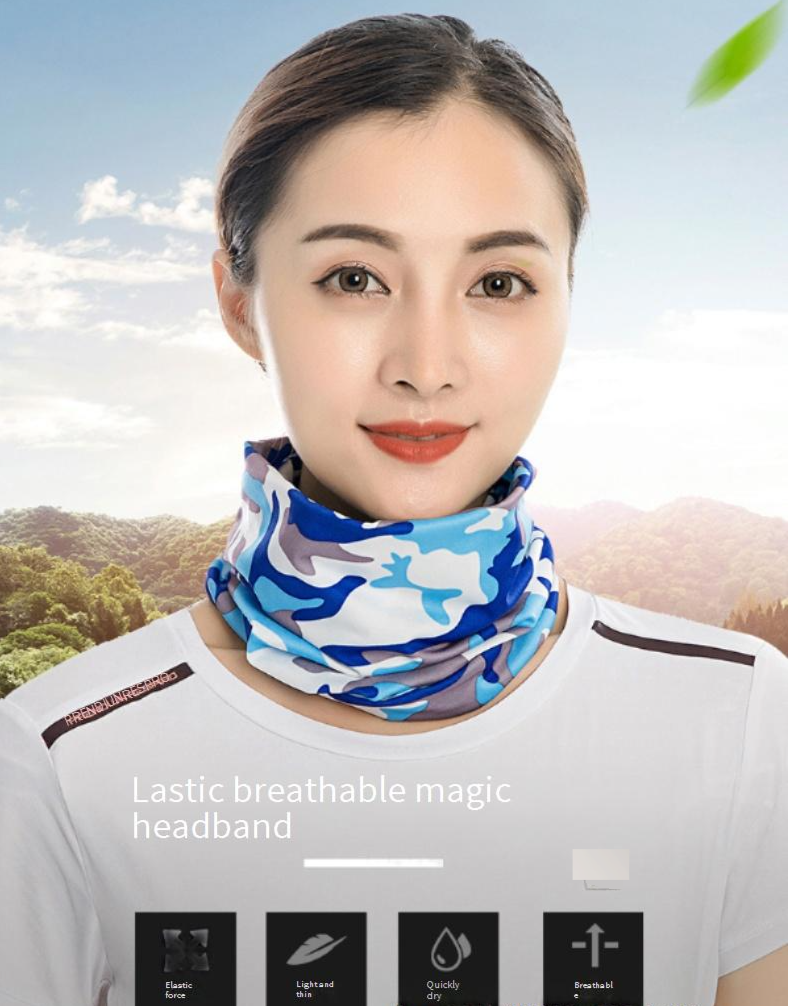 Cycling Face Mask Summer Versatile Magic Headscarf Quick Drying Ice Silk Sunscreen Scarf Sports Breathable Outdoor Cycling Mask_voghion.com