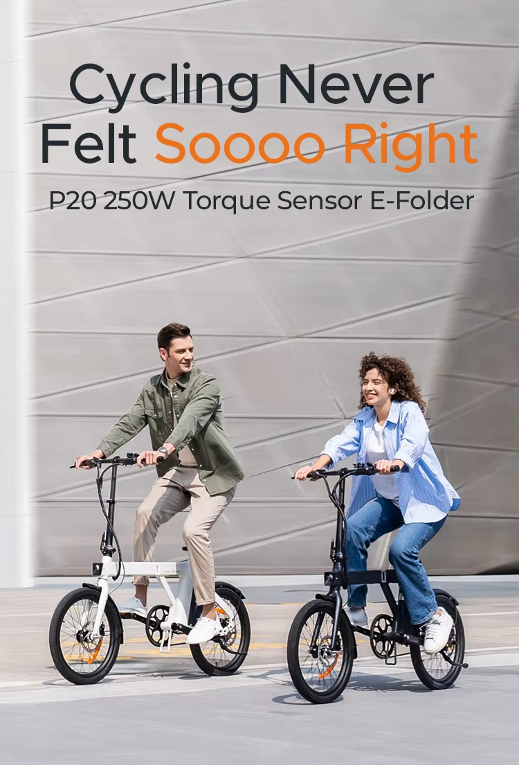 ENGWE P20 Gradient 2024 Limited Model The Best Ultra-light Folding E-Bike 20INCH 17 KG Torque Sensor 36V 9.6Ah_voghion.com