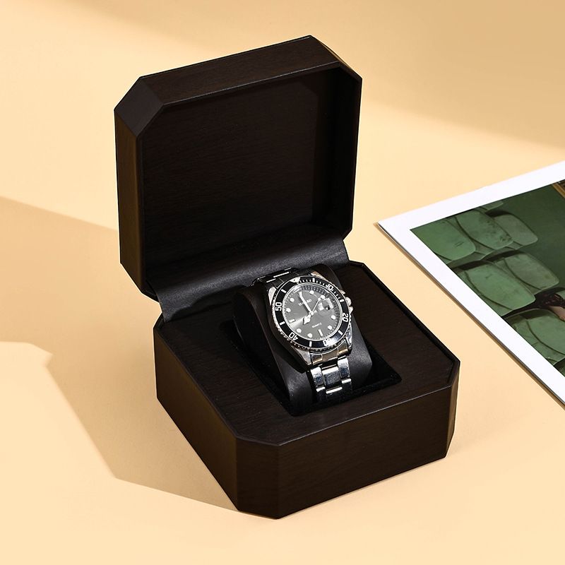Portable Travel Men's Women's Watches Jewelry Storage Box Octagonal Leather Pu Watch Box High-end Gift Box Birthday Anniversary Valentine's Day Gift_voghion.com
