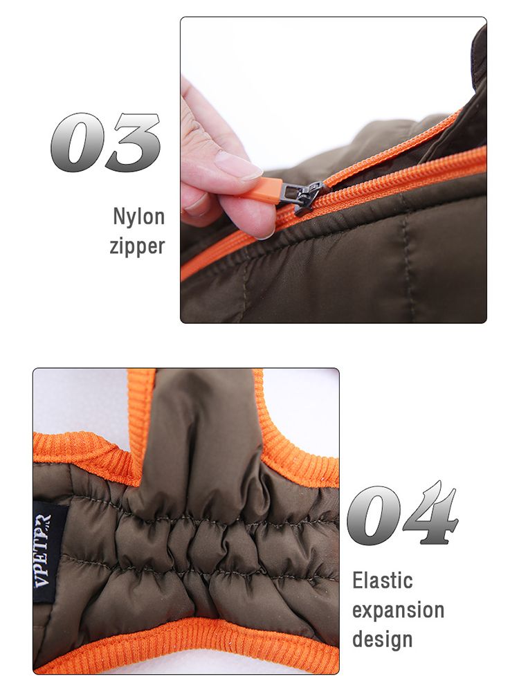 Giacca impermeabile CDDMPET per cani di piccola taglia di PawParty Store_voghion.com