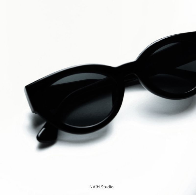LazyZoom Cat's Eye Studio Retro Europe And America Polarized Sunglasses_voghion.com