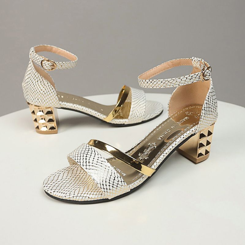 Suured 2025. aasta suvised naiste moepandlaga kõrged kontsad ja avatud varvastega sandaalid_voghion.com