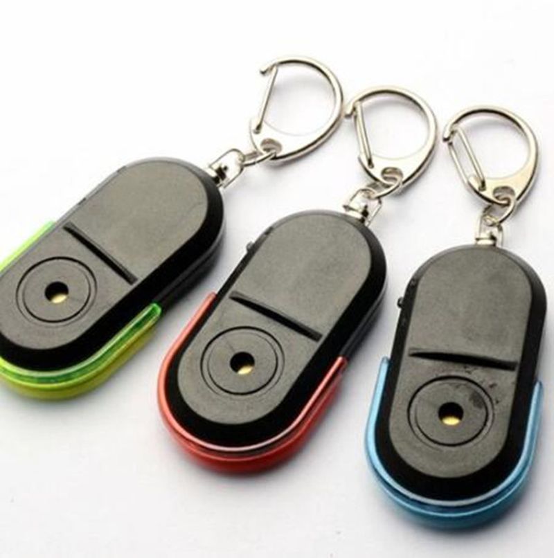 Smart Key Finder – Wireless Whistle & LED Light Keychain For Lost Keys (Voice-Activated, Anti-Loss Locator, Perfect Gift For Friends & Family)_voghion.com