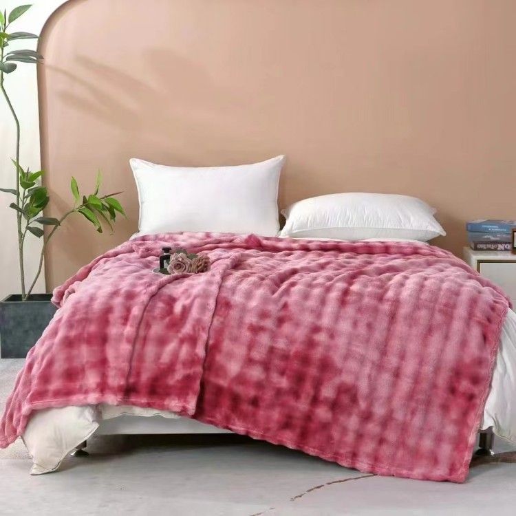 Towel Quilt Summer Gift Thin Blanket Flannel Sheet_voghion.com