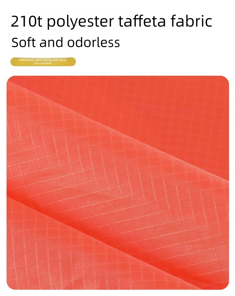 Płaszcz przeciwdeszczowy na wędrówki, podróżny, z grubej tafty poliestrowej, wielofunkcyjny, 3 w 1, ultralekki, trekkingowy_voghion.com