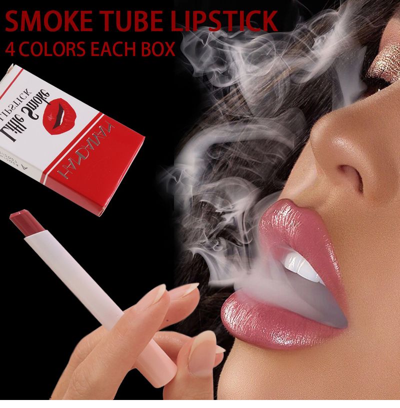 HANDAIYAN Matte Lipstick Cigarette - Shaped Lipstick Set - Long - Lasting, European And American Style, Non - Fading_voghion.com