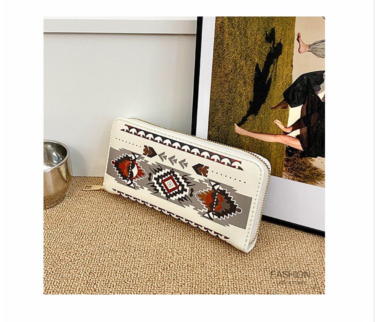 Torby damskie Nowa krótka damska portmonetka w stylu nadrukowanej torby do przechowywania Duża pojemność z wieloma przegródkami na karty Mini torba na karty_voghion.com