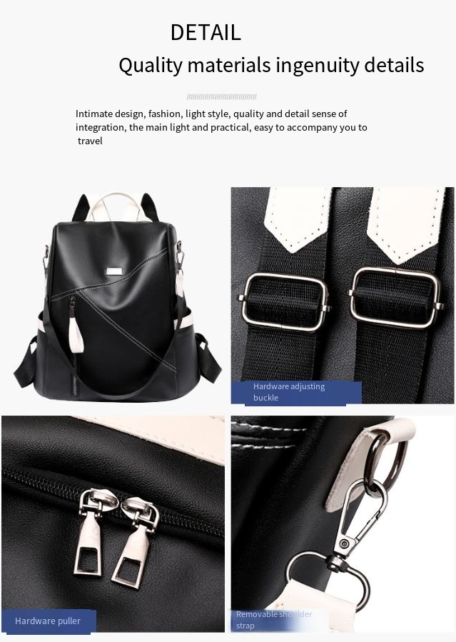 Nouveau sac pour femmes 2023 début d'automne mode sac à dos élégant grande capacité étudiant PU voyage sac à dos pour femmes_voghion.com