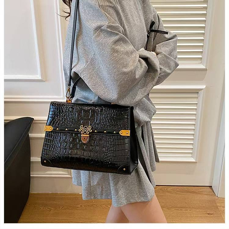 Designer Handbag - 2025 New Model High-end Crocodile-pattern Messenger Bag For Ladies, Crossbody Bag, Shoulder Bag_voghion.com