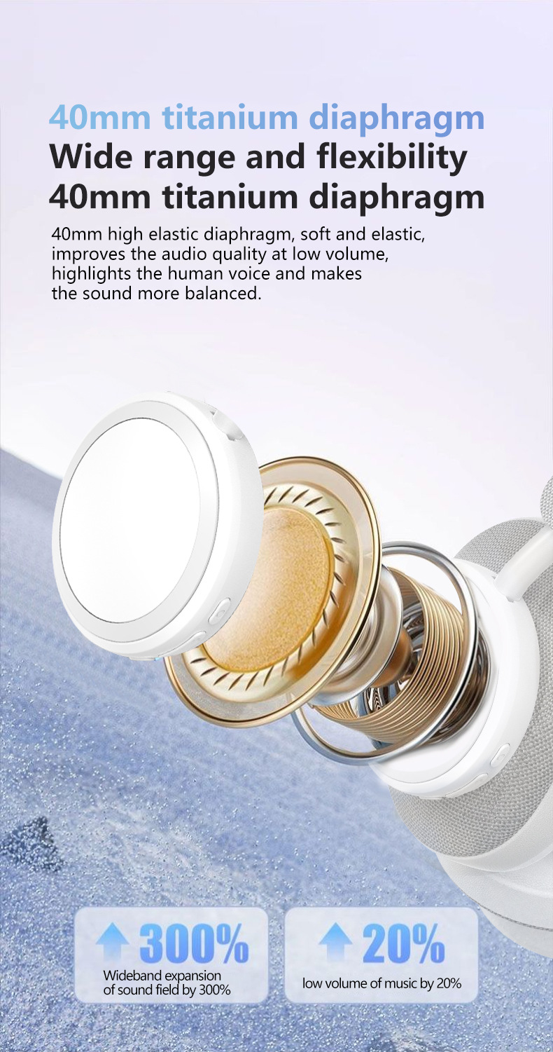 New Wireless Headset Subwoofer Patch Technology Long Battery Life Bluetooth Headset_voghion.com