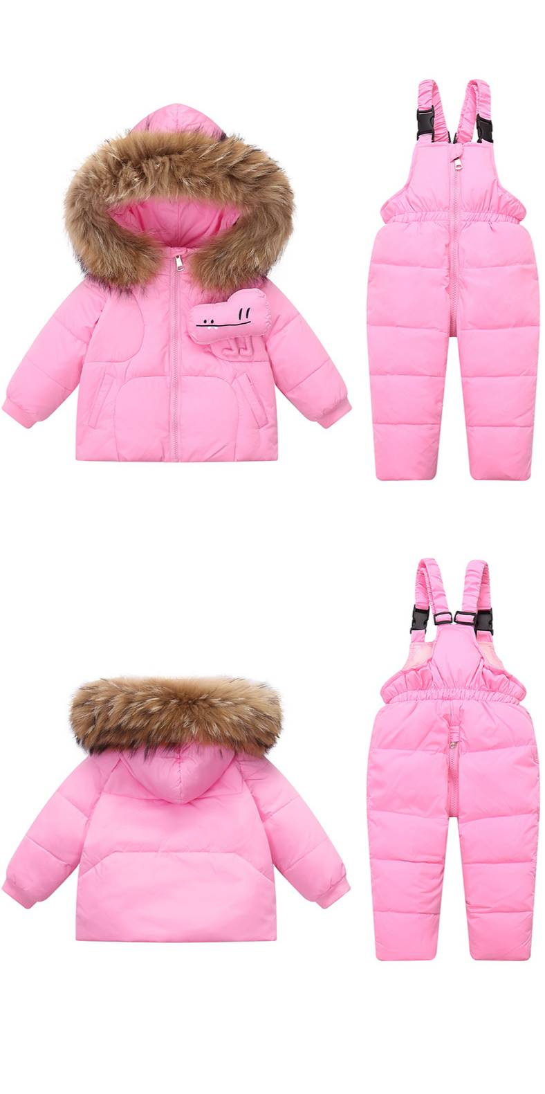 Children's Down Jackets, Thick And Warm Ski Suits, 1 6 Jackets/ski Suits_voghion.com