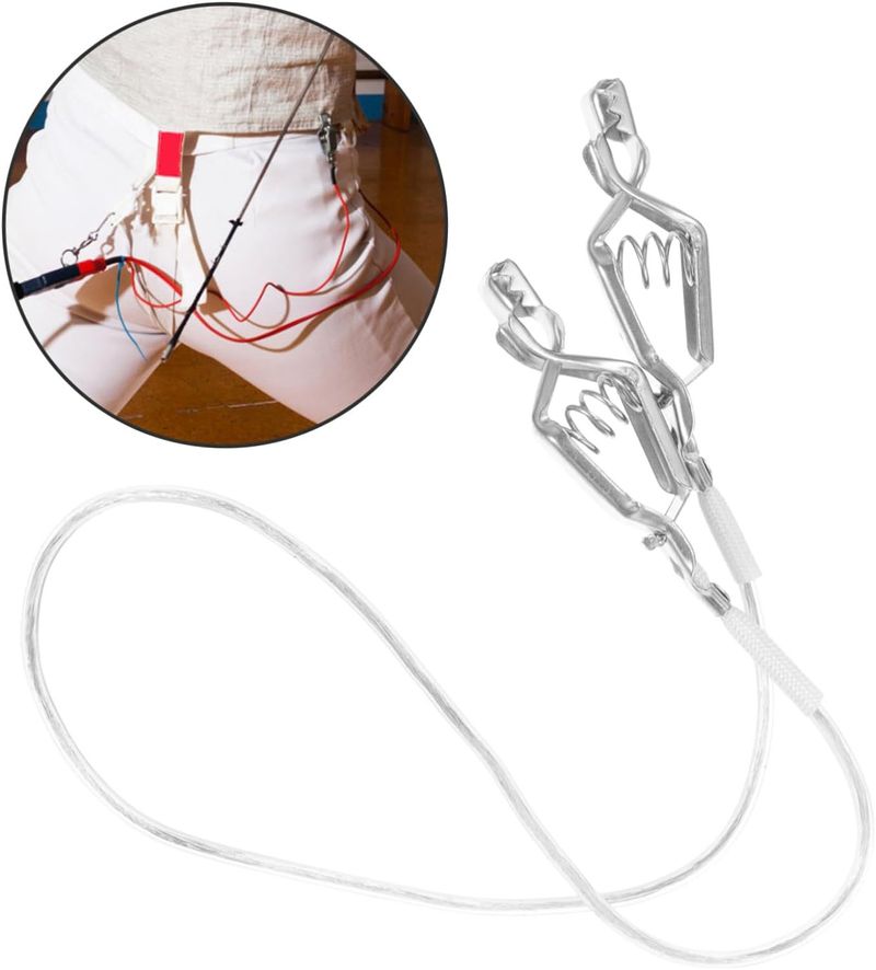 Clemă cu cap din folie pentru gard cu fir, sabie din folie, universal, pentru competiții, cu fir special, clemă, echipament de gard_voghion.com