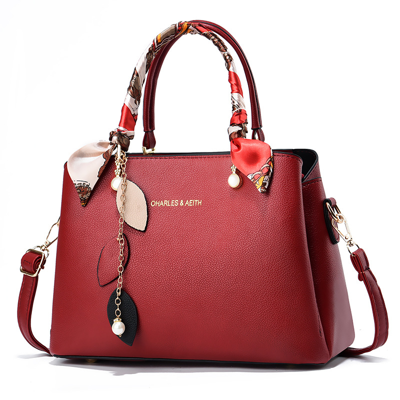 Mom's Damen 2024 neue leichte Luxus-, elegante und luxuriöse Handtasche, große Kapazität, One-Shoulder-Crossbody-Tasche,_voghion.com