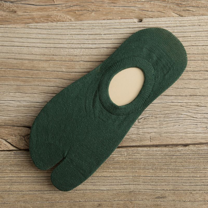 Calzini invisibili unisex a due dita, estivi, sottili e antiscivolo, in silicone, a taglio basso e a punta bassa, 2025d_voghion.com